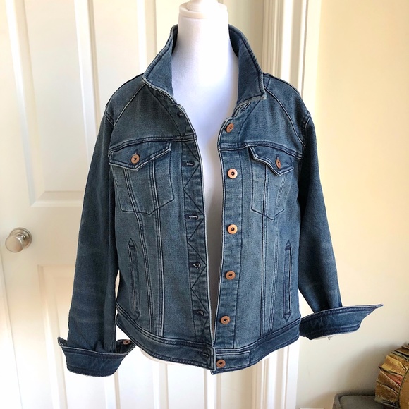 Anthropologie Jackets & Blazers - Anthropologie Pilcro Classic Blue Denim Jacket (XLP-) - NWT